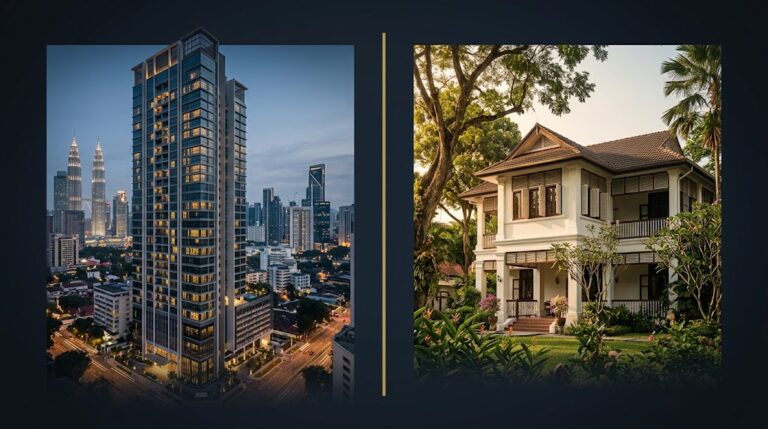 Comparison of KL condo and East Malaysia bungalow for MM2H visa holders