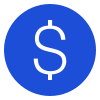 USD 24000 minimum income icon
